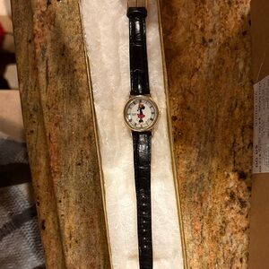 Pulsar Black and Gold Women's Watch